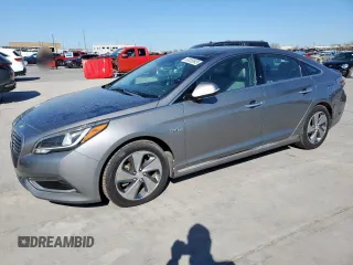 2017 Hyundai Sonata Hybrid Limited with VIN KMHE34L36HA072638, listed as a Copart auction lot 50035605 with 36,365 mi miles and Clean Title. Bid and sale history available at carsss.com. Image 1.