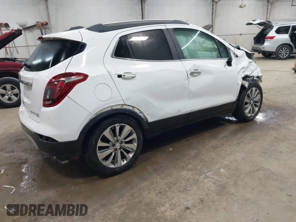 2017 Buick Encore Preferred with VIN KL4CJESB7HB250545, listed as a IAAI auction lot 42339061 with 93,567 mi miles and . Bid and sale history available at DreamBid. Image 4.