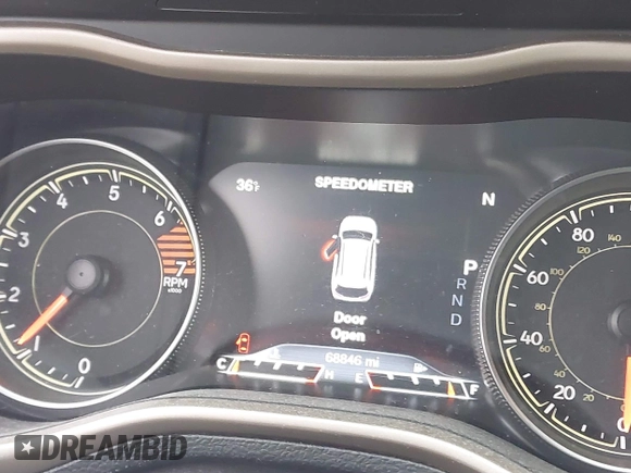 2016 Jeep Cherokee Limited с VIN 1C4PJLDB4GW244007, выставлен на аукционе IAAI как лот 41607427 с пробегом 68 846 миль миль и . История ставок и продаж доступна на DreamBid. Изображение 15.