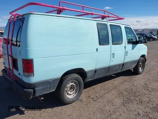 2003 Ford Econoline Cargo with VIN 1FTRE14223HB81747, listed as a IAAI auction lot 41691621 with 132,844 mi miles and . Bid and sale history available at DreamBid. Image 4.