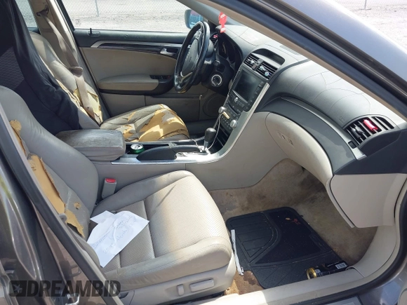 2008 Acura TL with VIN 19UUA66208A049992, listed as a IAAI auction lot 41976598 with 1 mi miles. Bid and sale history available at carsss.com. Image 5.
