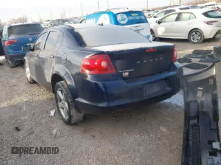 2013 Dodge Avenger SE with VIN 1C3CDZAB1DN665198, listed as a IAAI auction lot 41452523 with 144,249 mi miles. Bid and sale history available at carsss.com. Image 3.