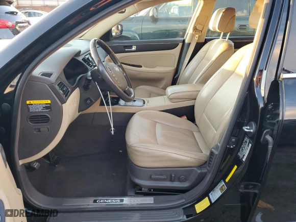 2010 Hyundai Genesis with VIN KMHGC4DF6AU072614, listed as a Copart auction lot 84869494 with 201,605 mi miles and Salvage Title. Bid and sale history available at carsss.com. Image 7.