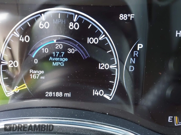 2021 Jeep Grand Cherokee Laredo X with VIN 1C4RJEAG5MC843953, listed as a IAAI auction lot 41558914 with 28,188 mi miles. Bid and sale history available at carsss.com. Image 15.