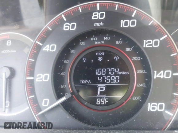 2014 Honda Accord Sport with VIN 1HGCR2F57EA002333, listed as a IAAI auction lot 42184697 with 168,704 mi miles and . Bid and sale history available at DreamBid. Image 15.