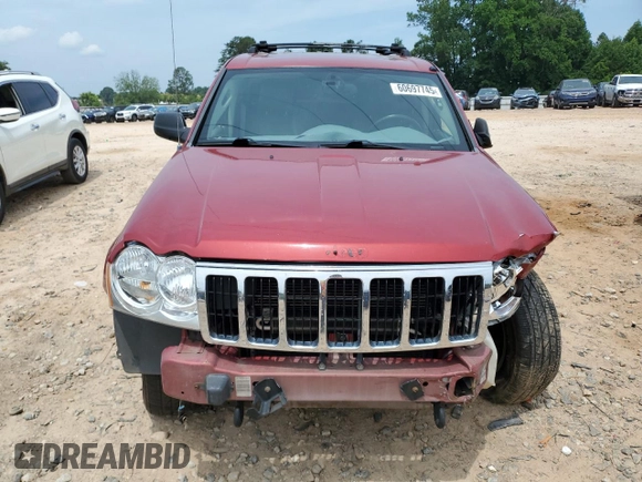 2005 Jeep Grand Cherokee Limited с VIN 1J4HR58N85C574903, выставлен на аукционе Copart как лот 60697745 с пробегом 241 128 миль миль и Списание • Salvage title. История ставок и продаж доступна на DreamBid. Изображение 5.