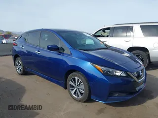 2022 Nissan LEAF S Plus z VIN 1N4BZ1BV7NC562180, wystawiony jako IAAI lot #41926082 z przebiegiem 60 282 mil mil oraz . Historia ofert i sprzedaży dostępna na DreamBid. Obrazek 1.