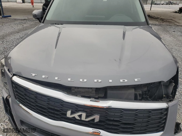 2022 Kia Telluride LX with VIN 5XYP2DHC6NG236765, listed as a Copart auction lot 86859404 with 80,628 mi miles and Salvage Title. Bid and sale history available at carsss.com. Image 13.