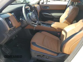2024 Nissan Pathfinder Platinum with VIN 5N1DR3DG9RC307349, listed as a Copart auction lot 43464825 with 1,077 mi miles and Salvage title. Bid and sale history available at DreamBid. Image 7.