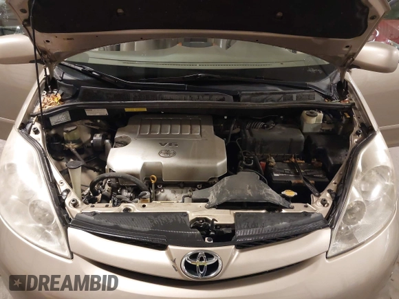 2009 Toyota Sienna XLE with VIN 5TDZK22CX9S236850, listed as a IAAI auction lot 42303935 with 201,583 mi miles and . Bid and sale history available at DreamBid. Image 10.
