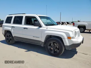 2015 Jeep Patriot Altitude Edition with VIN 1C4NJPBA3FD170968, listed as a Copart auction lot 53975495 with 72,008 mi miles and Salvage Title. Bid and sale history available at carsss.com. Image 4.