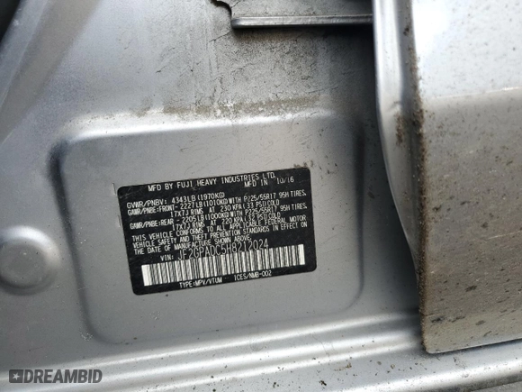 2017 Subaru Crosstrek Premium with VIN JF2GPADC5H8212024, listed as a Copart auction lot 51317865 with NaN miles and Salvage Title. Bid and sale history available at carsss.com. Image 13.
