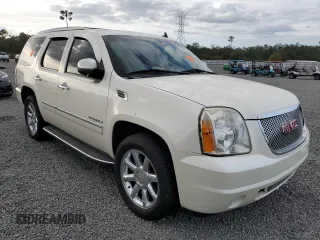 2012 GMC Yukon Denali with VIN 1GKS1EEF2CR293128, listed as a Copart auction lot 74567484 with 0 mi miles and Salvage Title. Bid and sale history available at carsss.com. Image 4.