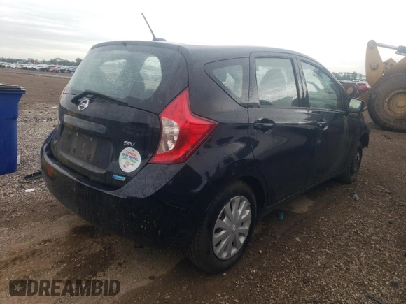 2016 Nissan Note SV z VIN 3N1CE2CP5GL385834, wystawiony jako Copart lot #86257854 z przebiegiem 83 145 mil mil oraz Nie do naprawy • Non repairable. Historia ofert i sprzedaży dostępna na DreamBid. Obrazek 3.