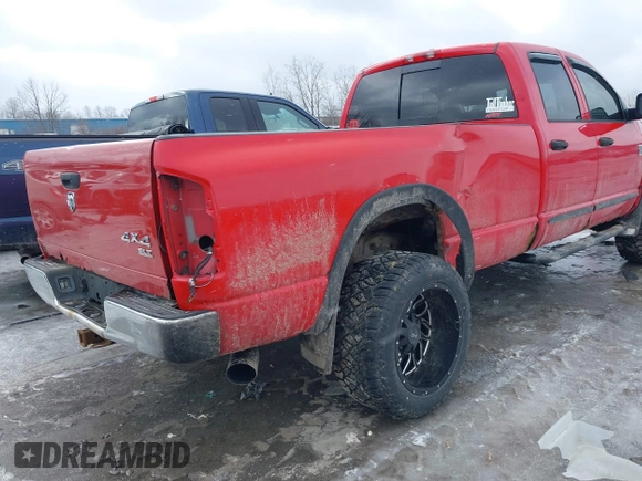 2007 Dodge Ram 2500 SLT with VIN 1D7KS28C17J525897, listed as a IAAI auction lot 41552894 with 426,157 mi miles. Bid and sale history available at carsss.com. Image 18.