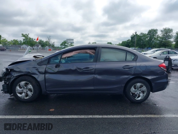 2015 Honda Civic LX with VIN 19XFB2F55FE268061, listed as a IAAI auction lot 42267729 with 122,083 mi miles and . Bid and sale history available at DreamBid. Image 14.
