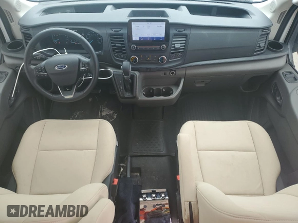 2020 Ford Transit with VIN 1FTRS4UG5LKB62120, listed as a Copart auction lot 42505275 with 27,498 mi miles and Non Repairable. Bid and sale history available at DreamBid. Image 8.