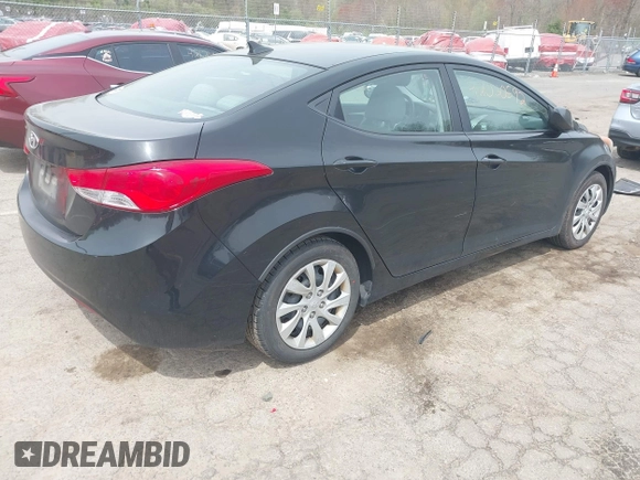2011 Hyundai Elantra GLS with VIN 5NPDH4AE6BH059927, listed as a IAAI auction lot 42060592 with 158,809 mi miles. Bid and sale history available at carsss.com. Image 4.