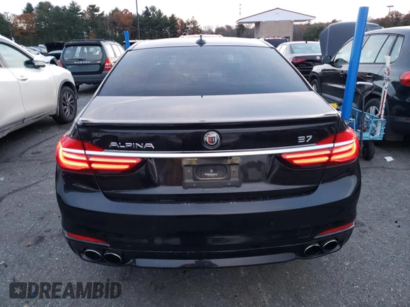 2017 BMW 7 Series ALPINA B7 xDrive with VIN WBA7F2C52HG543785, listed as a Copart auction lot 74474053 with 46,658 mi miles. Bid and sale history available at carsss.com. Image 6.