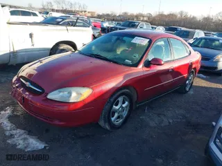 2002 Ford Taurus SE Standard with VIN 1FAHP53U72A235802, listed as a IAAI auction lot 41224957 with 149,481 mi miles. Bid and sale history available at carsss.com. Image 2.