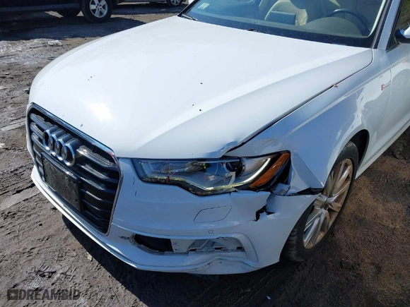 2012 Audi A6 3.0T Prestige with VIN WAUHGAFC2CN093047, listed as a IAAI auction lot 41623434 with 106,828 mi miles. Bid and sale history available at carsss.com. Image 6.