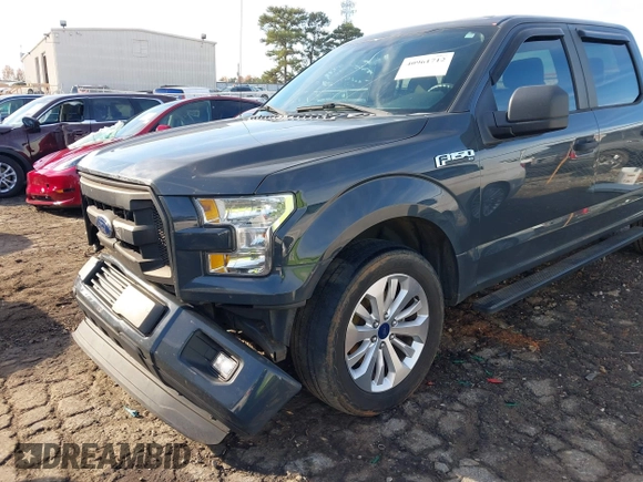 2016 Ford F-150 XL with VIN 1FTEW1CF9GFD11248, listed as a IAAI auction lot 40961712 with 142,504 mi miles and . Bid and sale history available at carsss.com. Image 6.