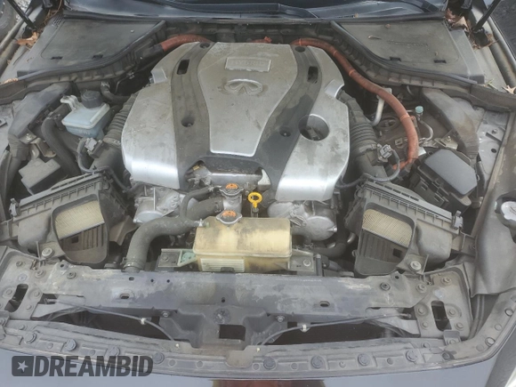 2014 Infiniti Q50 Hybrid Sport with VIN JN1AV7AP0EM691754, listed as a Copart auction lot 56005975 with 176,845 mi miles and Clean Title. Bid and sale history available at DreamBid. Image 11.
