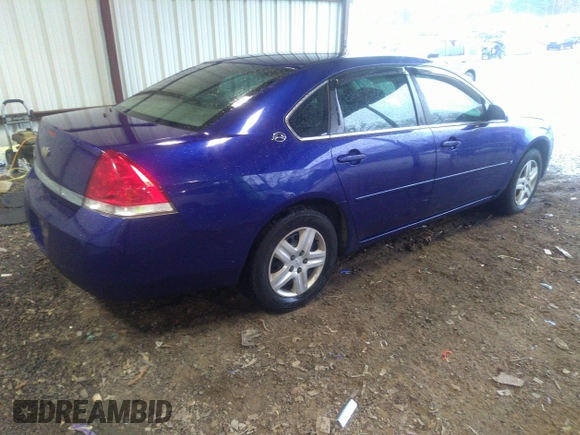 2006 Chevrolet Impala LT 3.5L with VIN 2G1WT58K569130125, listed as a IAAI auction lot 41036960 with 356,985 mi miles and . Bid and sale history available at DreamBid. Image 4.