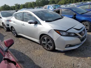 2022 Nissan LEAF SV Plus with VIN 1N4BZ1CV8NC551509, listed as a Copart auction lot 70308764 with 39,679 mi miles and Salvage Title. Bid and sale history available at DreamBid. Image 4.