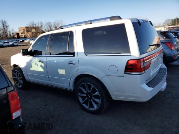 2016 Lincoln Navigator Reserve with VIN 5LMJJ2LT1GEL00395, listed as a Copart auction lot 46605355 with 68,905 mi miles and Salvage title. Bid and sale history available at DreamBid. Image 2.