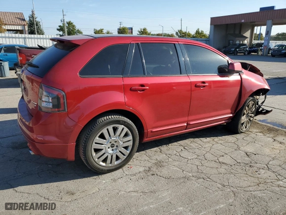 2010 Ford Edge Sport with VIN 2FMDK4AC5ABA07372, listed as a Copart auction lot 75436264 with 94,989 mi miles and Salvage Title. Bid and sale history available at carsss.com. Image 3.