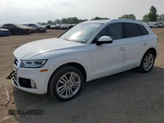2018 Audi Q5 Prestige с VIN WA1CNAFY4J2023458, выставлен на аукционе Copart как лот 59490725 с пробегом 33 715 миль миль и Списание • Salvage title. История ставок и продаж доступна на DreamBid. Изображение 1.