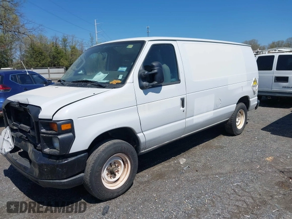 2010 Ford Econoline Cargo Commercial z VIN 1FTNE1EW1ADA91221, wystawiony jako IAAI lot #41306156 z przebiegiem 154 172 mil mil oraz . Historia ofert i sprzedaży dostępna na DreamBid. Obrazek 2.