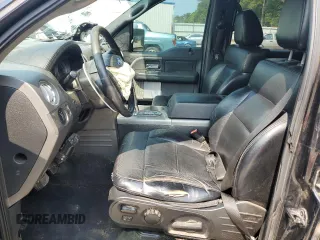 2008 Ford F-150 XLT z VIN 1FTPW14VX8FA70509, wystawiony jako Copart lot #58665115 z przebiegiem 257 598 mil mil oraz Szkoda całkowita • Salvage title. Historia ofert i sprzedaży dostępna na DreamBid. Obrazek 7.