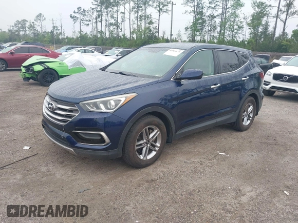 2017 Hyundai Santa Fe Sport 2.4L with VIN 5XYZT3LB8HG491548, listed as a IAAI auction lot 41926176 with 85,949 mi miles. Bid and sale history available at carsss.com. Image 17.