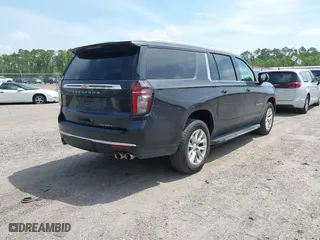 2023 Chevrolet Suburban Premier with VIN 1GNSCFKD8PR479381, listed as a IAAI auction lot 42096493 with 41,538 mi miles. Bid and sale history available at carsss.com. Image 4.