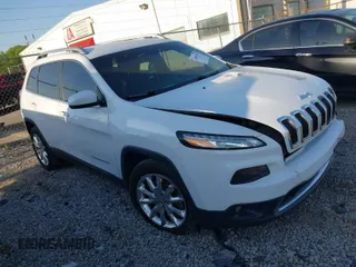 2017 Jeep Cherokee Limited with VIN 1C4PJLDB0HW516571, listed as a IAAI auction lot 42007612 with 95,318 mi miles. Bid and sale history available at carsss.com. Image 1.