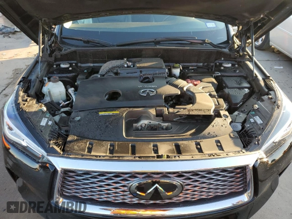 2019 Infiniti QX50 LUXE with VIN 3PCAJ5M35KF127690, listed as a Copart auction lot 67561682 with 27,974 mi miles. Bid and sale history available at carsss.com. Image 11.