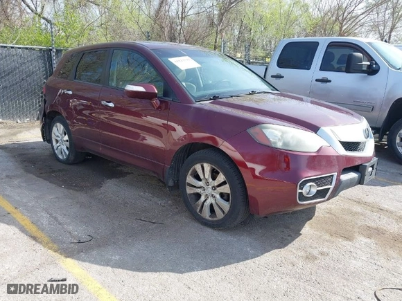 2010 Acura RDX Tech Pkg with VIN 5J8TB1H58AA005067, listed as a IAAI auction lot 41923792 with 220,246 mi miles. Bid and sale history available at carsss.com. Image 1.