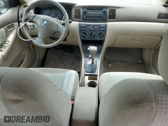 2007 Toyota Corolla CE z VIN 2T1BR32E97C796031, wystawiony jako Copart lot #61239705 z przebiegiem Nie podano mil oraz Czysty tytuł • Clean title. Historia ofert i sprzedaży dostępna na DreamBid. Obrazek 8.