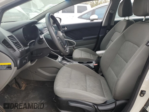 2014 Kia Forte LX with VIN KNAFK4A67E5100344, listed as a Copart auction lot 54841665 with 93,099 mi miles and Clean Title. Bid and sale history available at carsss.com. Image 7.