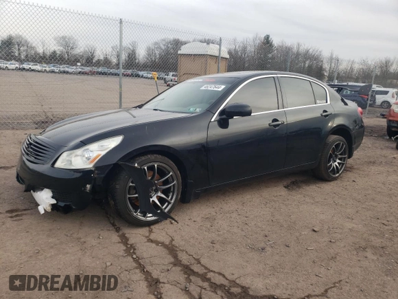 2007 Infiniti G35 G35x with VIN JNKBV61F97M812320, listed as a Copart auction lot 51714494 with Not Provided miles and Salvage Title. Bid and sale history available at DreamBid. Image 1.