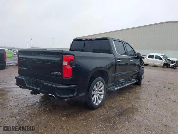 2019 Chevrolet Silverado 1500 High Country with VIN 3GCPWFED6KG259019, listed as a IAAI auction lot 41559291 with 86,425 mi miles. Bid and sale history available at carsss.com. Image 4.
