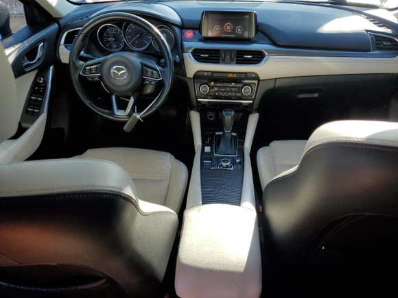 2017 Mazda Mazda6 Grand Touring with VIN JM1GL1W50H1142658, listed as a Copart auction lot 47948145 with 180,582 mi miles and Salvage Title. Bid and sale history available at carsss.com. Image 8.