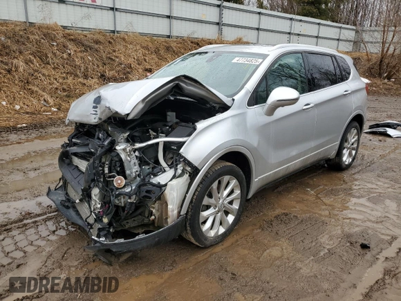 2016 Buick Envision Premium II with VIN LRBFXFSX6GD192089, listed as a Copart auction lot 47734825 with 222,971 mi miles and Clean Title. Bid and sale history available at carsss.com. Image 1.