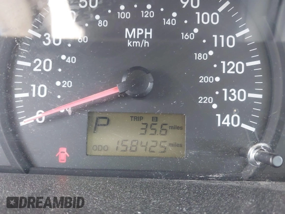 2006 Kia Spectra EX with VIN KNAFE121365221138, listed as a IAAI auction lot 41855171 with 158,425 mi miles. Bid and sale history available at carsss.com. Image 15.