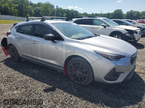 2024 Subaru Impreza RS with VIN JF1GUHJC8R8299400, listed as a Copart auction lot 62544444 with 10,417 mi miles and Salvage Title. Bid and sale history available at carsss.com. Image 4.