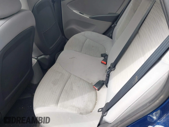 2017 Hyundai Accent SE with VIN KMHCT4AE9HU316275, listed as a IAAI auction lot 41942912 with 77,918 mi miles. Bid and sale history available at carsss.com. Image 8.