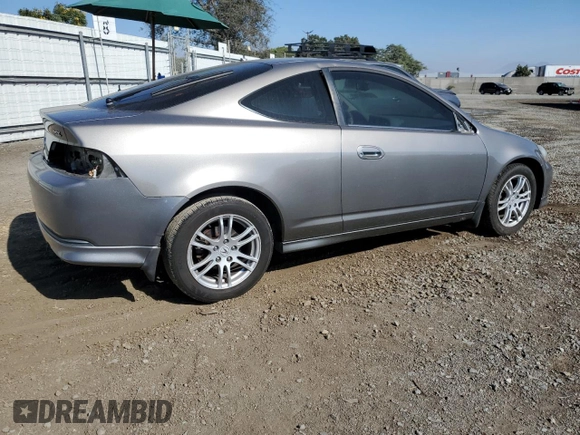2005 Acura RSX with VIN JH4DC54845S005962, listed as a Copart auction lot 77908514 with 140,182 mi miles and Salvage Title. Bid and sale history available at carsss.com. Image 3.