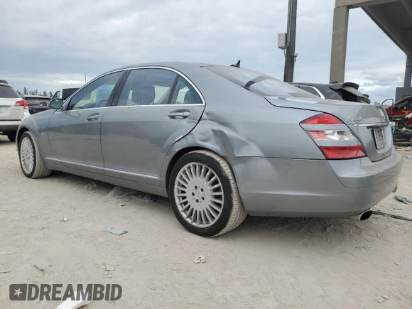 2007 Mercedes-Benz S 600 с VIN WDDNG76X97A089883, выставлен на аукционе Copart как лот 88955775 с пробегом 26 134 миль миль и Списание • Salvage title. История ставок и продаж доступна на DreamBid. Изображение 2.